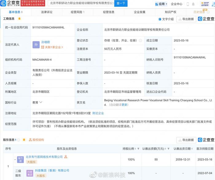 抖音北京職業(yè)技能培訓學校 營利性民辦機構的職業(yè)賦能新探索